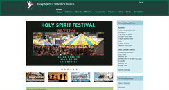 Desktop Screenshot of holyspirit-indy.org